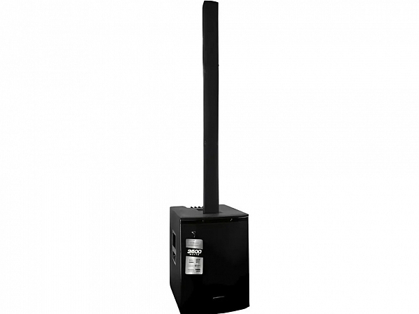 CAIXA WALDMAN SISTEMA TORRE AMPLIFICADO TWR-3600 - 900WTS - BLUETOOTH