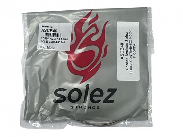 CORDA AVULSA BAIXO SOLEZ 0.040 ASCB40
