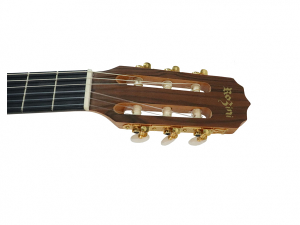 VIOLAO ROZINI NYLON PRESENÇA BRASIL RX 515 ACUSTICO FLAT FOSCO