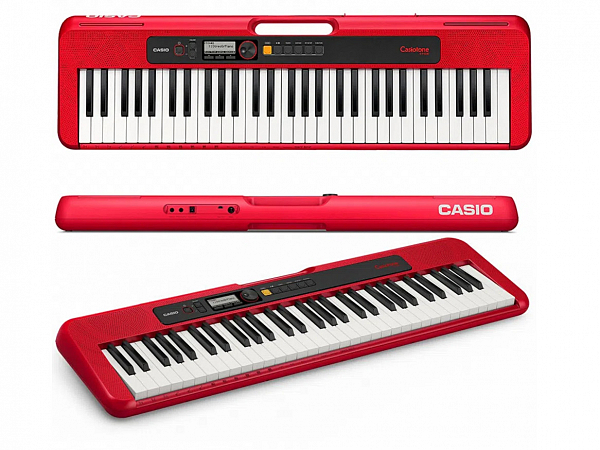 TECLADO CASIO DIGITAL CASIOTONE CT S200 RD