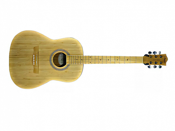 VIOLAO MEMPHIS ELETRICO ACO CLASSICO EQ ALL SOLID BAMBU NATURALE NTS