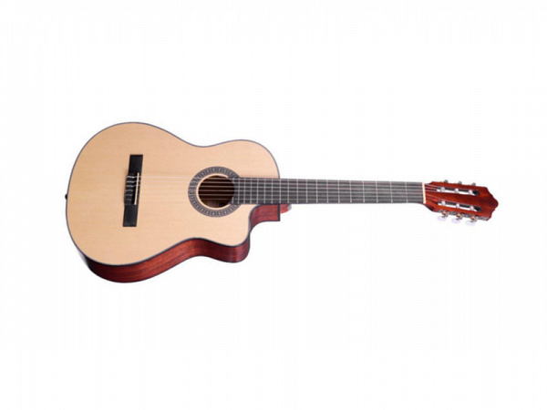 VIOLAO CRAFTER NYLON ELETRICO HC 100 CE NATURAL FOSCO