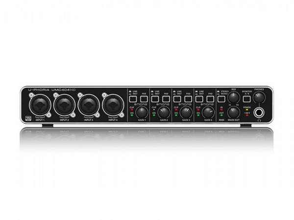 INTERFACE DE AUDIO BEHRINGER U PHORIA UMC404HD