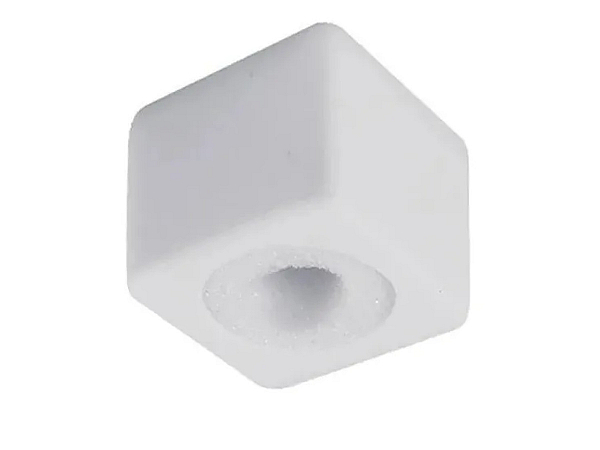 CANOPLA ARTIKA EM ACRILICO MICROFONE AK 075 BRANCA