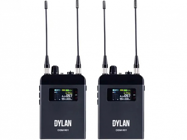 SISTEMA SEM FIO DYLAN IN EAR DSM 900 C/ 2 BODYPACKS TRUE DIVERSITY