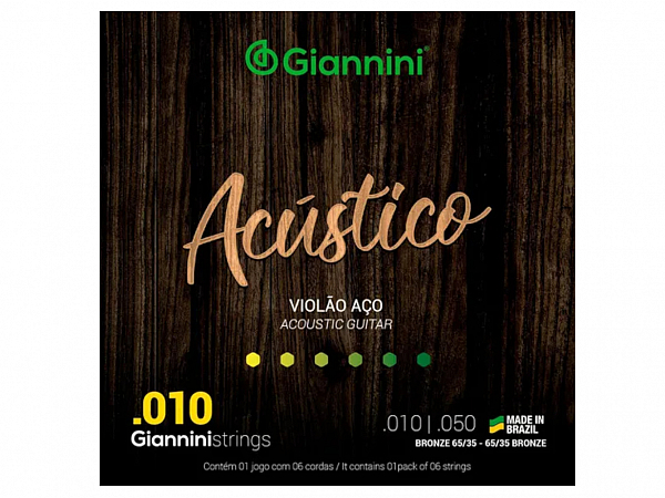 ENC VIOLAO ACO GIANNINI ACUSTICO 010 GESWAM