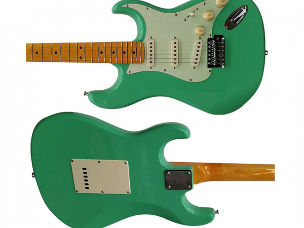 GUITARRA TAGIMA TG 530 WOODSTOCK SG SURF GREEN