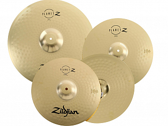 KIT PRATO ZILDJIAN BRASS PLANET Z ZP4PK 14HH /16CR /20RD