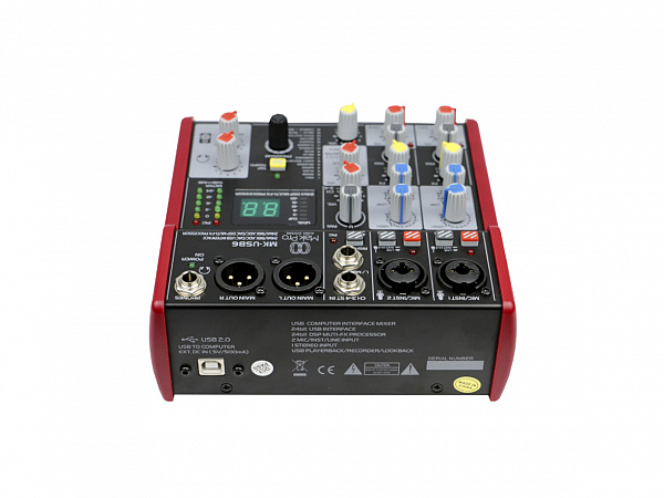 MESA MAKPRO MK USB 6 COM 4 CH E INTERFACE DE AUDIO