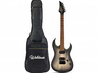 GUITARRA WALDMAN SUPER STRATO WIGR-220 BKB/B BAG