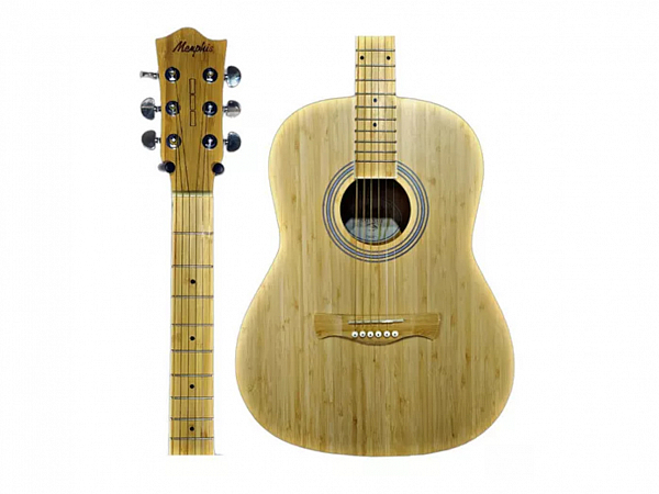 VIOLAO MEMPHIS ELETRICO ACO CLASSICO EQ ALL SOLID BAMBU NATURALE NTS