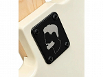 BAIXO WALDMAN 4C JAZZ BASS SIGNATURE BRAGUINHA MJJ-724BRA WHITE C/ BAG