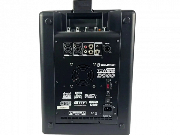 CAIXA WALDMAN SISTEMA TORRE AMPLIFICADO TWR-2800 - 700WTS - BLUETOOTH