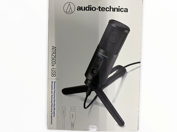 MICROFONE AUDIO TECHNICA CONDENSADOR ATR 2500X USB