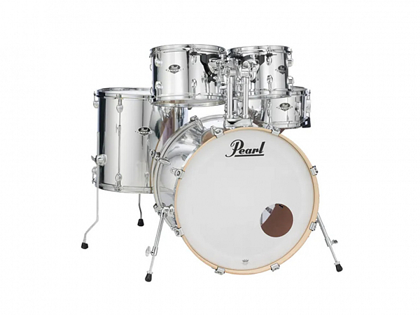 BATERIA PEARL EXPORT EXX725SP/C21 22/14/10/12/16 SMOKEY CHROME - SHELL PACK