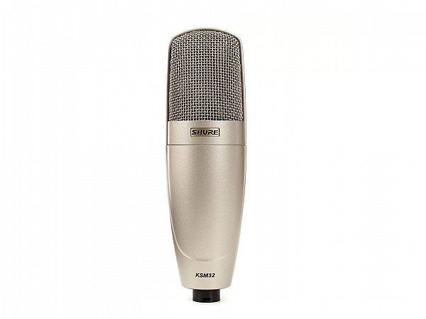 MICROFONE SHURE KSM32/SL CONDENSER PARA ESTÚDIO, PRATOS, METAIS, SOPRO