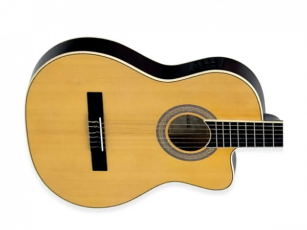 VIOLAO TAGIMA CARTAGENA FLAT CUTAWAY EQ NYLON SPRUCE