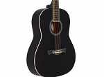 VIOLAO MEMPHIS AÇO ACUSTICO PARLOR AD 40 PRETO FOSCO