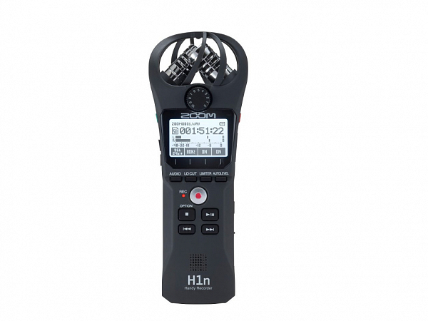 GRAVADOR ZOOM H1n HANDY RECORDER BLACK