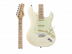 GUITARRA TAGIMA T 635 OWH OLYMPIC WHITE C/ MINT GREEN