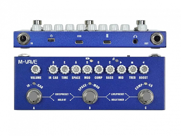 PEDALEIRA M-VAVE BAIXO CUVAVE CUBE BABY VD634