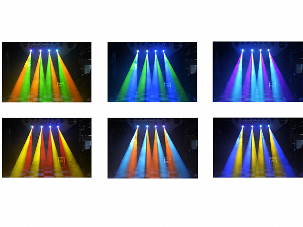 MOVING HEAD LED LIGHT LL-60MSW MINI SPOT LED EFFECT 60W