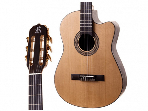 VIOLAO ROZINI NYLON PRESENÇA BRASIL RX 515 ACUSTICO FLAT FOSCO