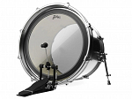 PELE ZELLMER 20 TRANSPARENTE BUMBO SONIC BOOM C/ ABAFADOR AJUSTAVEL