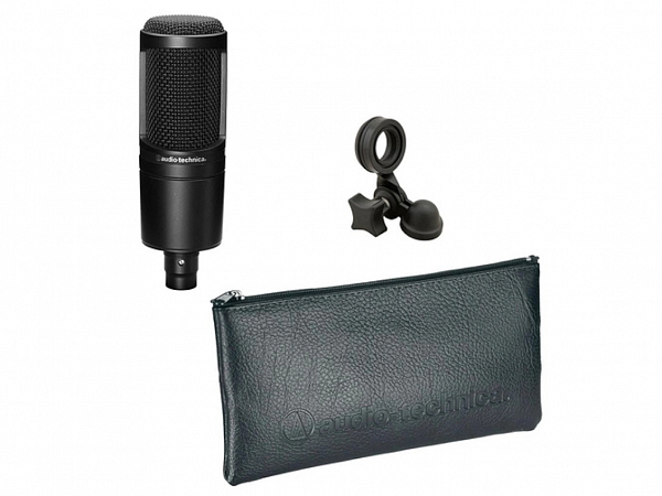 MICROFONE AUDIO TECHNICA CONDENSADOR AT 2020