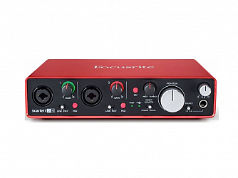 INTERFACE FOCUSRITE SCARLET 2I4 2ND-GN