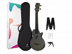 UKULELE SEIZI NOVA U PRO TENOR ACUSTICO FIBRA DE CARBONO BLACK C/ BAG