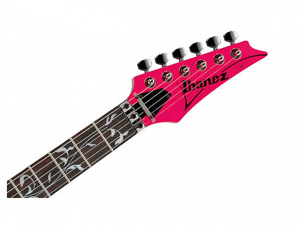 GUITARRA IBANEZ SIGNATURE STEVE VAI JEM JR SP-PK FLORAL PINK