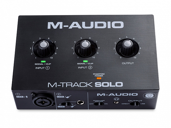 INTERFACE DE AUDIO M AUDIO MTRACK SOLO