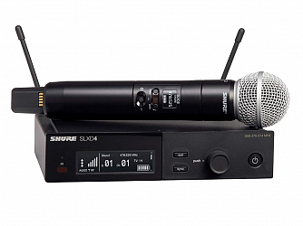 MICROFONE SEM FIO SHURE MAO SLXD24/SM58