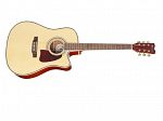 VIOLAO EAGLE AÇO CH 889 ELETRICO FOLK NATURAL
