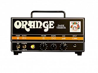 CABEÇOTE ORANGE DARK TERROR 15 WTS