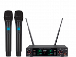 MICROFONE SEM FIO KADOSH K 492M MAO DUPLO