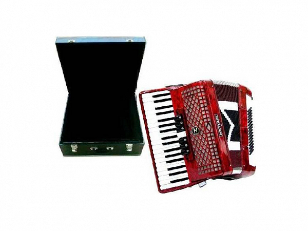 ACORDEON MICHAEL 80 BAIXOS 7 REG PRD RED