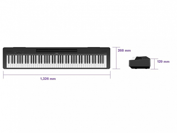 PIANO YAMAHA DIGITAL P 145B