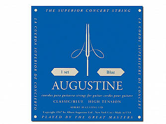 ENC VIOLAO NY AUGUSTINE CLASSIC BLUE