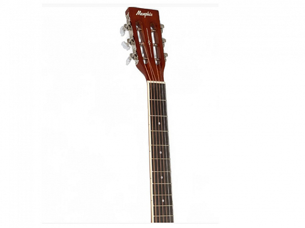 VIOLAO MEMPHIS AÇO ACUSTICO PARLOR AD 40 NATURAL SATIN