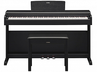 PIANO YAMAHA DIGITAL  YDP 145 B PRETO ACETINADO