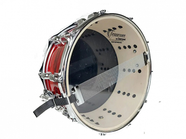 CAIXA BATERIA TENNESSEE BY BLIVERPOOL 14X6,5 RED ANTIQUE