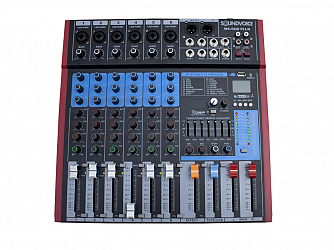 MESA SOUNDVOICE MS602 PLUS 6 CANAIS EF/EQ