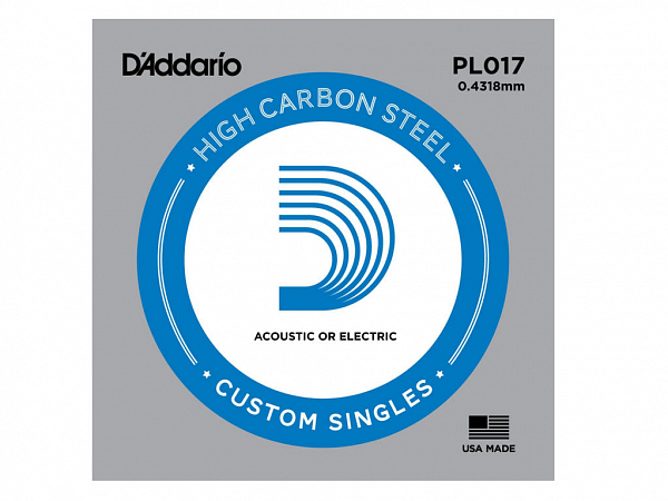 CORDA AVULSA GUITARRA D ADDARIO PL017