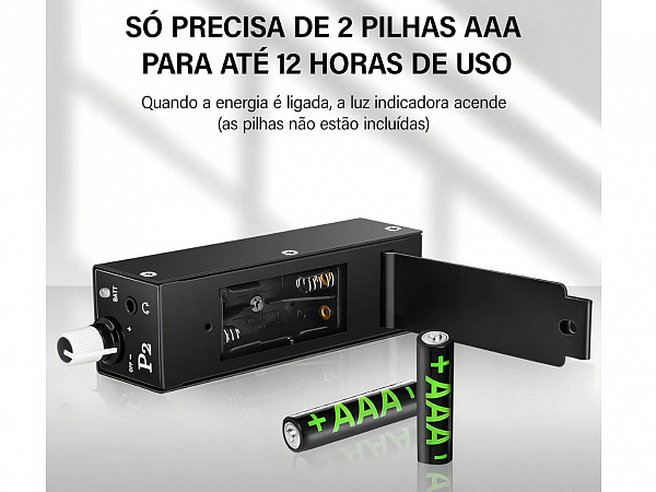 AMPLIFICADOR FONE VEDO VDP2  PRETO