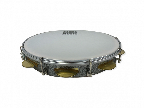 PANDEIRO SAMBA MUSIC PHX 12 MADEIRA PD12LE TNT TITANIUM PELE LEITOSA