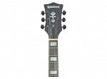 GUITARRA WALDMAN SEMI ACUSTICA HOLLOW BODY GHO100 BKM BLACK MATTE