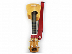 CORREIA BASSO UKULELE UK ECO 04 VERMELHO