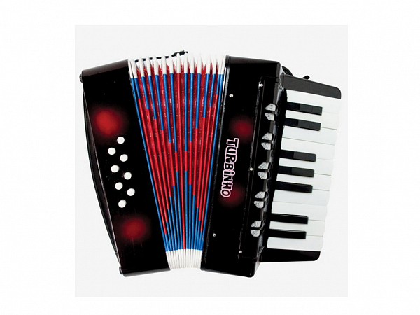 ACORDEON TURBO 104 INFANTIL PRETO